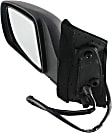 Driver Side Mirror, Power Adjust, Heated, Manual Folding, Paintable, No Signal Light, No Memory, No Puddle Light, No Auto-Dimming, No Blind Spot Feature