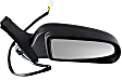 Passenger Side Mirror, Power Adjust, Heated, Manual Folding, Paintable, No Signal Light, No Memory, No Puddle Light, No Auto-Dimming, No Blind Spot Feature