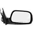 Passenger Side Mirror, Power, Manual Folding, Non-Heated, Paintable, In-housing Signal Light, No Memory, Puddle Light, Auto-Dimming, and Blind Spot Feature, Japan Built Vehicle