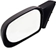 Driver Side Mirror, Manual Adjust, Non-Folding, Non-Heated, Textured Black, No Signal Light, No Memory, No Puddle Light, No Auto-Dimming, No Blind Spot Feature
