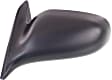 Driver Side Mirror, Manual Adjust, Non-Folding, Non-Heated, Textured Black, No Signal Light, No Memory, No Puddle Light, No Auto-Dimming, No Blind Spot Feature