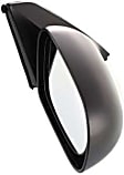 Passenger Side Mirror, Manual Adjust, Non-Folding, Non-Heated, Textured Black, No Signal Light, No Memory, No Puddle Light, No Auto-Dimming, No Blind Spot Feature