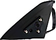 Passenger Side Mirror, Manual Adjust, Non-Folding, Non-Heated, Textured Black, No Signal Light, No Memory, No Puddle Light, No Auto-Dimming, No Blind Spot Feature