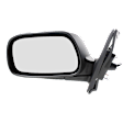 2003 Toyota Corolla - Driver Side Mirror, Power Adjust, Non-Heated, Paintable, Non-Folding, No Signal Light, No Blind Spot Feature, No Memory, No Puddle Light, No Auto-Dimming