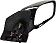 2003-2008 Toyota Corolla - Passenger Side Mirror, Power, Non-Folding, Non-Heated, Paintable, No Signal Light, No Memory, No Puddle Light, No Auto-Dimming, No Blind Spot Feature