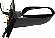 2003-2008 Toyota Corolla - Passenger Side Mirror, Power, Non-Folding, Non-Heated, Paintable, No Signal Light, No Memory, No Puddle Light, No Auto-Dimming, No Blind Spot Feature