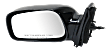 2007 Toyota Corolla - Driver Side Mirror, Power Adjust, Non-Heated, Paintable, Non-Folding, No Signal Light, No Blind Spot Feature, No Memory, No Puddle Light, No Auto-Dimming