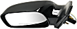 2007 Toyota Corolla - Driver Side Mirror, Power Adjust, Non-Heated, Paintable, Non-Folding, No Signal Light, No Blind Spot Feature, No Memory, No Puddle Light, No Auto-Dimming