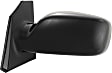 2007 Toyota Corolla - Driver Side Mirror, Power Adjust, Non-Heated, Paintable, Non-Folding, No Signal Light, No Blind Spot Feature, No Memory, No Puddle Light, No Auto-Dimming