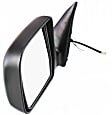 Driver Side Mirror, Power Adjust, Manual Folding, Non-Heated, Paintable, No Signal Light, No Memory, No Puddle Light, No Auto-Dimming, No Blind Spot Feature