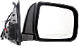 Passenger Side Mirror, Power, Manual Folding, Non-Heated, Paintable, No Signal Light, No Memory, No Puddle Light, No Auto-Dimming, No Blind Spot Feature