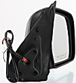 Passenger Side Mirror, Power, Manual Folding, Non-Heated, Paintable, No Signal Light, No Memory, No Puddle Light, No Auto-Dimming, No Blind Spot Feature
