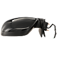Extended Cab Pickup Driver Side Mirror, Power Adjust, Non-Heated, Manual Folding, Paintable, No Signal Light, No Memory, No Puddle Light, No Auto-Dimming, No Blind Spot Feature