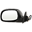 Extended Cab Pickup Driver Side Mirror, Power Adjust, Non-Heated, Manual Folding, Paintable, No Signal Light, No Memory, No Puddle Light, No Auto-Dimming, No Blind Spot Feature