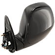 Extended Cab Pickup Driver Side Mirror, Power Adjust, Non-Heated, Manual Folding, Paintable, No Signal Light, No Memory, No Puddle Light, No Auto-Dimming, No Blind Spot Feature