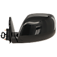 Extended Cab Pickup Driver Side Mirror, Power Adjust, Non-Heated, Manual Folding, Paintable, No Signal Light, No Memory, No Puddle Light, No Auto-Dimming, No Blind Spot Feature