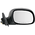 Extended Cab Pickup Passenger Side Mirror, Power Adjust, Non-Heated, Manual Folding, Paintable, No Signal Light, No Memory, No Puddle Light, No Auto-Dim, No Blind Spot Feature