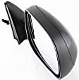 Extended Cab Pickup Passenger Side Mirror, Power Adjust, Non-Heated, Manual Folding, Paintable, No Signal Light, No Memory, No Puddle Light, No Auto-Dim, No Blind Spot Feature