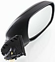 Extended Cab Pickup Passenger Side Mirror, Power Adjust, Non-Heated, Manual Folding, Paintable, No Signal Light, No Memory, No Puddle Light, No Auto-Dim, No Blind Spot Feature