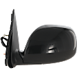 Driver Side Mirror, Power Adjust, Heated, Manual Folding, Paintable, No Signal Light, No Memory, No Puddle Light, No Auto-Dim, No Blind Spot Feature