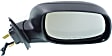 Passenger Side Mirror, Power Adjust, Heated, Manual Folding, Paintable, No Signal Light, No Memory, No Puddle Light, No Auto-Dim, No Blind Spot Feature