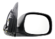 Passenger Side Mirror, Power Adjust, Non-Heated, Manual Folding, Paintable, No Signal Light, No Memory, No Puddle Light, No Auto-Dim, No Blind Spot Feature