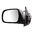 2005 Toyota Tacoma Base - Driver Side Mirror, Power Adjust, Non-Heated, Textured Black, Manual Folding, No Signal Light, No Blind Spot Feature, No Memory, No Puddle Light, No Auto-Dimming
