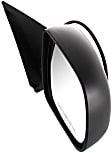 Passenger Side Mirror, Power, Manual Folding, Non-Heated, Textured Black, No Signal Light, No Memory, No Puddle Light, No Auto-Dimming, No Blind Spot Feature