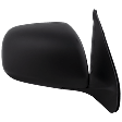 Passenger Side Mirror, Manual Adjust, Manual Folding, Non-Heated, Textured Black, No Signal Light, No Memory, No Puddle Light, No Auto-Dimming, No Blind Spot Feature