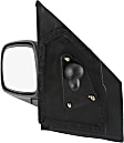 Driver Side Mirror, Manual Adjust, Manual Folding, Non-Heated, Textured Black, No Signal Light, No Memory, No Puddle Light, No Auto-Dimming, No Blind Spot Feature, Base Model