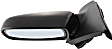 Driver Side Mirror, Manual Adjust, Manual Folding, Non-Heated, Textured Black, No Signal Light, No Memory, No Puddle Light, No Auto-Dimming, No Blind Spot Feature, Base Model