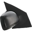 2003 Toyota Echo Base - Passenger Side Mirror, Manual Adjust, Non-Heated, Textured Black, Manual Folding, No Signal Light, No Blind Spot Feature, No Memory, No Puddle Light, No Auto-Dimming