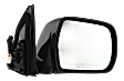 Passenger Side Mirror, Power Adjust, Manual Folding, Non-Heated, Paintable, No Signal Light, No Memory, No Puddle Light, No Auto-Dimming, No Blind Spot Feature
