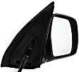 Passenger Side Mirror, Power Adjust, Manual Folding, Non-Heated, Paintable, No Signal Light, No Memory, No Puddle Light, No Auto-Dimming, No Blind Spot Feature