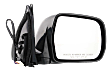 2001 Toyota Highlander - Passenger Side Mirror, Power Adjust, Heated, Paintable, Manual Folding, No Signal Light, No Blind Spot Feature, No Memory, No Puddle Light, No Auto-Dimming