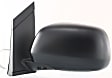 Driver Side Mirror, Power Adjust, Manual Folding, Heated, Textured Black, No Signal Light, No Memory, No Puddle Light, No Auto-Dimming, No Blind Spot Feature