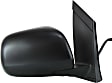 2004-2010 Toyota Sienna - Passenger Side Mirror, Power, Manual Folding, Heated, Textured Black, No Signal Light, No Memory, No Puddle Light, No Auto-Dimming, No Blind Spot Feature