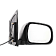 Passenger Side Mirror, Power Adjust, Manual Folding, Non-Heated, Textured Black, No Signal Light, No Memory, No Puddle Light, No Auto-Dimming, No Blind Spot Feature