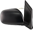 Passenger Side Mirror, Power Adjust, Manual Folding, Non-Heated, Textured Black, No Signal Light, No Memory, No Puddle Light, No Auto-Dimming, No Blind Spot Feature