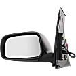 Driver Side Mirror, Power, Manual Folding, Heated, Paintable, No Signal Light, No Memory, No Puddle Light, No Auto-Dimming, No Blind Spot Feature
