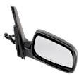 Passenger Side Mirror, Power, Manual Folding, Heated, Paintable, No Signal Light, No Memory, No Puddle Light, No Auto-Dimming, No Blind Spot Feature