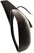 Passenger Side Mirror, Power, Manual Folding, Heated, Paintable, No Signal Light, No Memory, No Puddle Light, No Auto-Dimming, No Blind Spot Feature