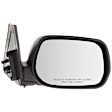 Passenger Side Mirror, Manual Adjust, Manual Folding, Non-Heated, Paintable, No Signal Light, No Memory, No Puddle Light, No Auto-Dimming, No Blind Spot Feature