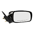 2009 Toyota Camry LE - Passenger Side Mirror, USA Built Vehicle, Power Adjust, Non-Heated, Paintable, Non-Folding, No Signal Light, No Blind Spot Feature, No Memory, No Puddle Light, No Auto-Dimming