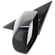 Driver Side Mirror, Power, Non-Folding, Non-Heated, Paintable, No Signal Light, No Memory, No Puddle Light, No Auto-Dimming, No Blind Spot Feature, Japan Built Vehicle