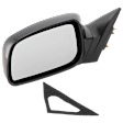 Driver Side Mirror, Power, Non-Folding, Heated, Paintable, No Signal Light, No Memory, No Puddle Light, No Auto-Dimming, No Blind Spot Feature, Japan Built Vehicle
