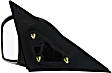 Driver Side Mirror, Power, Non-Folding, Heated, Paintable, No Signal Light, No Memory, No Puddle Light, No Auto-Dimming, No Blind Spot Feature, USA Built Vehicle