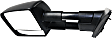 2014 Toyota Tundra - Driver Side Towing Mirror, Power Adjust, Heated, Textured Black, Manual Folding, In-housing Signal Light, With Blind Spot Glass, No Memory, No Puddle Light, No Auto-Dimming