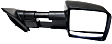 2014 Toyota Tundra - Passenger Side Towing Mirror, Power Adjust, Heated, Textured Black, Manual Folding, In-housing Signal Light, With Blind Spot Glass, No Memory, No Puddle Light, No Auto-Dimming