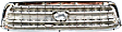 2000 Toyota Tundra - Grille, Chrome Shell with Painted Black Insert